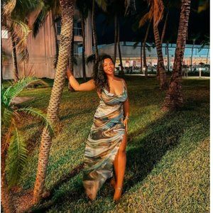 Pretty Little Thing Sheer Maxi Dress